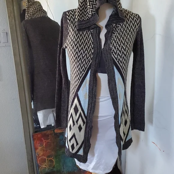 SayWhat? Hooded cardigan - Picture 1 of 7